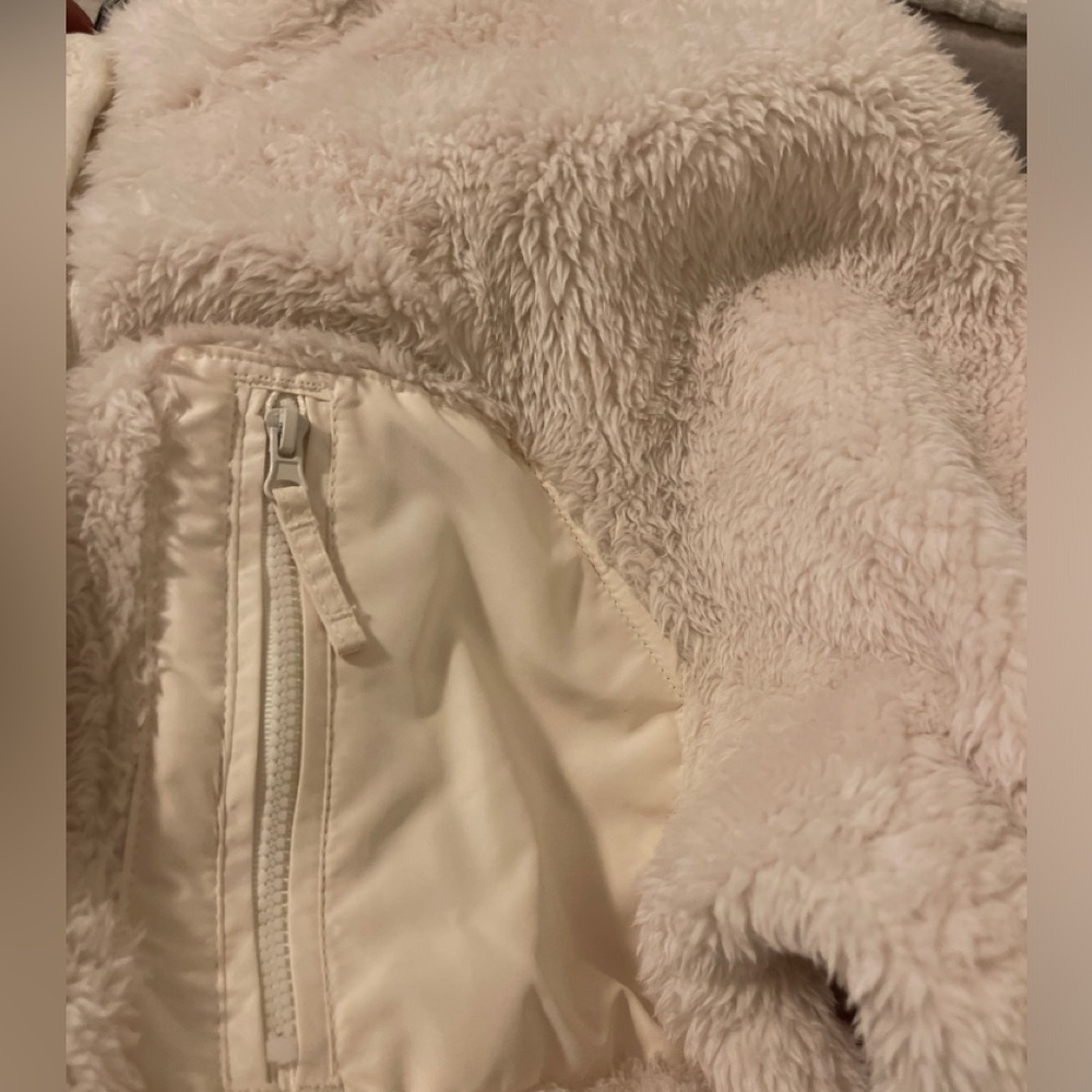 Beige Fleece Jacket - Picture 3 of 3